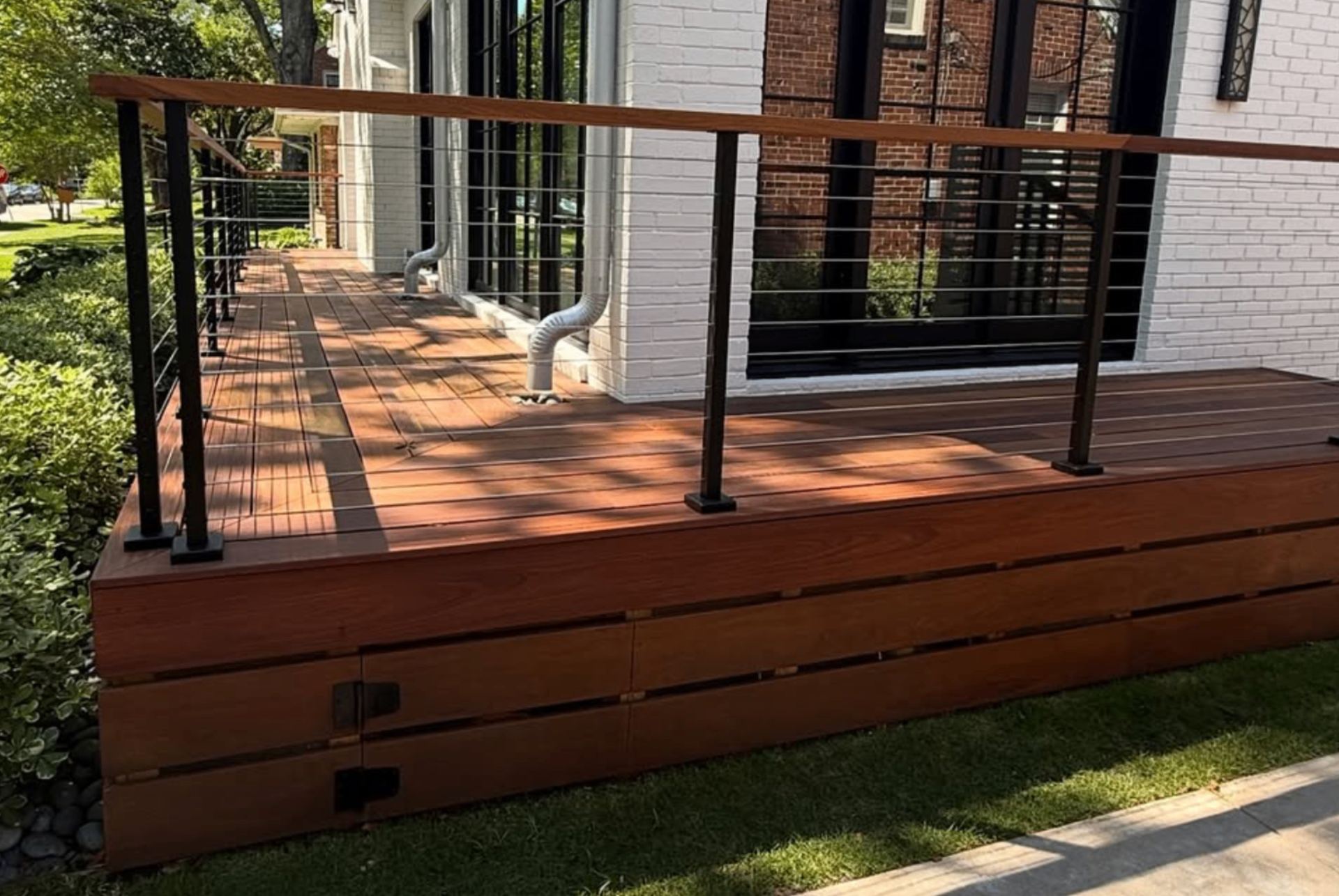 West University deck project